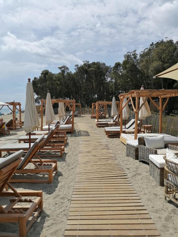 Studio 4 personnes bord de mer avec piscine wifi Cervione Esterno foto